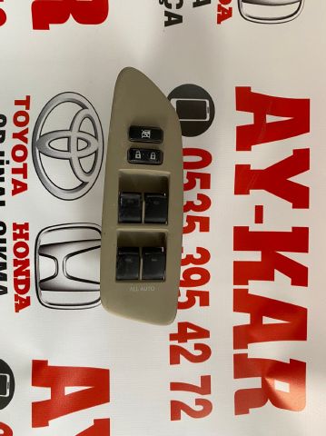 KARTİN TİCARET TOYOTA AURIS SOL ÖN CAM DÜĞMELERİ 2008-2012 ARASI MODELLERE UYUMLUDUR